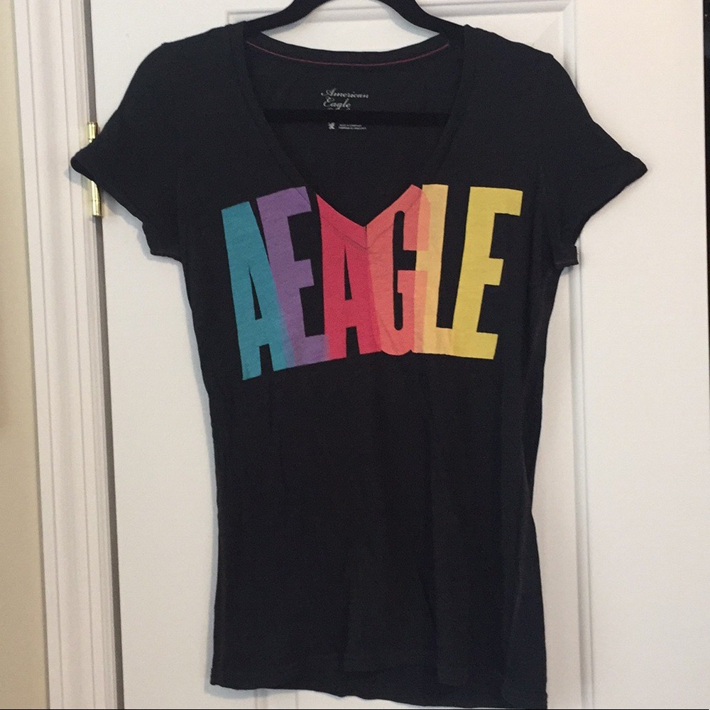 American Eagle V-Neck Tee
